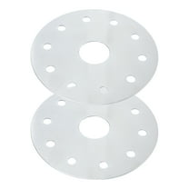 Topbathy 2Pcs Heat Diffuser for Electric Stove Stainless Steel Simmer Plate Cooker Heat Conduction