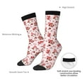 thumbnail image 4 of Rocae Valentine's Day gnome for Adult Socks Casual Athletic Stretchy Loose Socks for Women Men Non-Slip Middle Tube Socks, 4 of 6