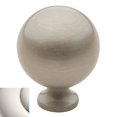 thumbnail image 1 of Baldwin 4961140 1,25 in. dia. Bouton d'Armoire Ronde&44; Nickel Poli, 1 of 1