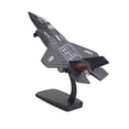 thumbnail image 4 of 1:72 Modelo de caza de aleación Aviación fundida a presión Avión de combate Avión de juguete para niños Negro, 4 of 9
