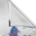 thumbnail image 3 of Ambesonne Animal Kitchen Curtains, Watercolor Fishes, 55"x39", Pale Blue Mauve Blue, 3 of 3