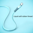 thumbnail image 4 of HomeLife Charging Cable Type-C 5A Fast Charging TPE Silicone Soft Data Cord for Mobile Phones, 4 of 13