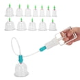 thumbnail image 4 of Juego de terapia de ventosas ventosas de masaje de 12 piezas ventosas de vacío Schropfset de 12 piezas para el hogar del anciano ANGGREK Otros, 4 of 8