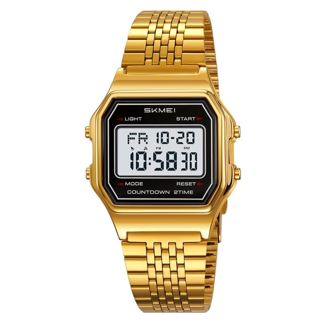 Digital Watch For Men Waterproof With Luminous Display Stopwatch Calendar Alarm 100 M Water Resistance For Hiking Camping Running Swimming