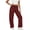 Wine, variant on Straight Leg Sweat Pants for Womens High Waisted Baggy Sweatpants Casual Drawstring Workout Pants with Pockets White