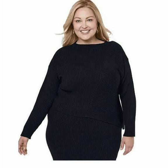 Edited by Remi Bader Women's Ribbed Sweater