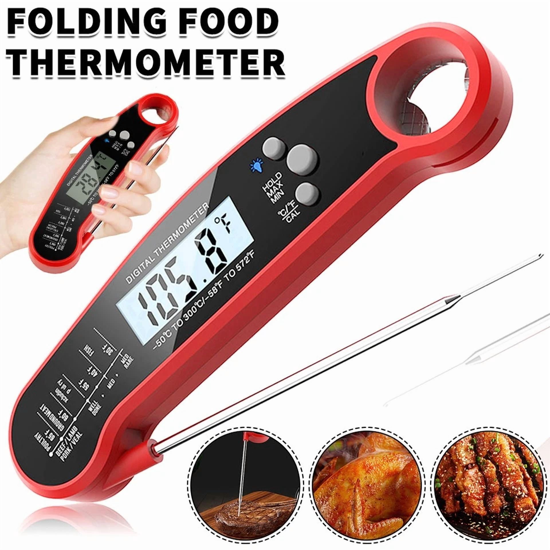 CRESTIN- Meat Food Thermometer Digital Fast Instant Read For Cooking Bbq Grill Kitchen /