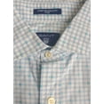 thumbnail image 2 of GANT Men's Capri Blue Dobby Check Spread Collar Shirt 365647 Size M, 2 of 2
