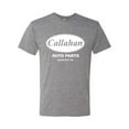 thumbnail image 2 of Wild Bobby, Callahan Auto Parts Sandusky Ohio Retro 90s Funny Tommy Boy, Pop Culture, Men Premium Tri Blend Tee, Premium Heather, Medium, 2 of 4