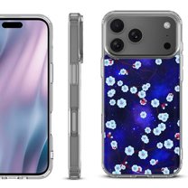 For iPhone 17 Pro Max Protective Shockproof Phone Case, by OneToughShield - Blossom Stars