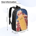thumbnail image 4 of Lsque Sml Jeffy Print 17in Student Backpack - School, Travel, Work Bookbag -Laptop Backpack,Water Resistant College School Computer Bag, 4 of 8