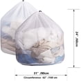 thumbnail image 2 of Laklulu - Paquete de 3 bolsas de malla para lavandería con cordón, 31 x 24 pulgadas, resistentes, extra grandes, resistentes, bolsas de red para almacenamiento, bolsas delicadas para lavadora,, 2 of 6