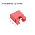thumbnail image 2 of 50pcs 2.54mm Standard Pin Header Jumper Cap Short Circuit Connection Cap,Mini Micro Jumper Bridge Plug Red, 2 of 5