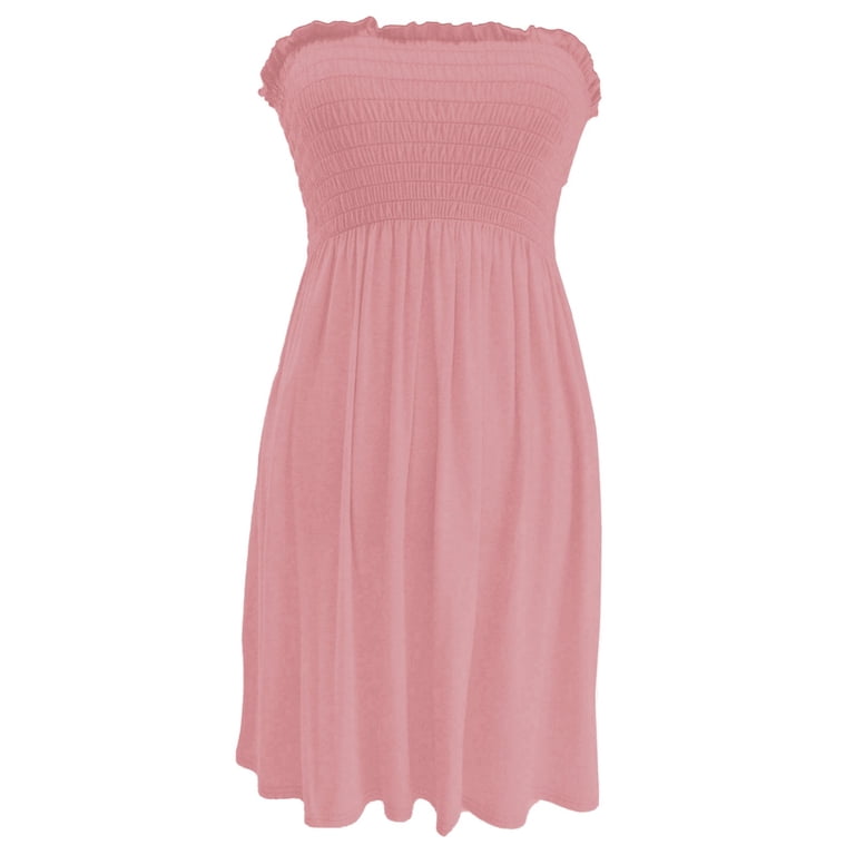 knee length dresses for ladies Cassandra Off Shoulder Slinky Maxi Dress / Pale Pink | Meshki main image 1