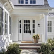 Evolve Ultimate Latex White Paint & Primer with Semi Gloss Finish, Interior/Exterior, 5 Gallon
