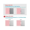 thumbnail image 4 of Compatible with MacBook Pro 13 inch Case M2 2022, 2021, 2020-2016 A2338 M1 A2251 A2289 A2159 A1989 A1708 A1706, Plastic Hard Case with Keyboard Cover Skin, 4 of 7