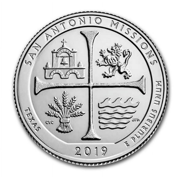 2019-S ATB Quarter San Antonio National Historical Park Proof