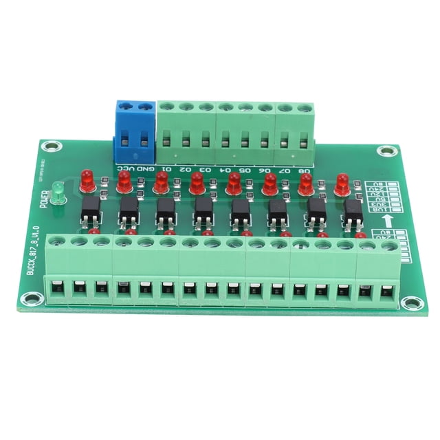 Optical Isolation Module, Simple Operation 12V To 3.3V Stable Signal Conversion Relay Module For Single Chip Microcomputer For Signal Isolation