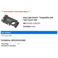 thumbnail image 2 of Stop Light Switch - Compatible with 1967 Ford F-350, 2 of 2