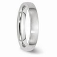 thumbnail image 4 of White Cobalt Ring Band Wedding Standard Domed Satin 4mm, 4 of 6