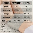 thumbnail image 5 of Hbhpov Womens Cotton Underwear High Waist Briefs Tummy Control Stretch Panties Underpants,5-Pack, 5 of 6