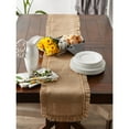 thumbnail image 2 of Mineral Aztec Print On Natural Jute Table Runner 14x72, 2 of 5