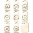 thumbnail image 5 of 10Pcs Wood Baby Wardrobe Dividers Flower Clothes Size Dividers Wreath Closet Organizers Nursery Decor from Newborn to 36 Month Hanger Baby Nursery Infant Hangers Divider for Newborn Shower, 5 of 9