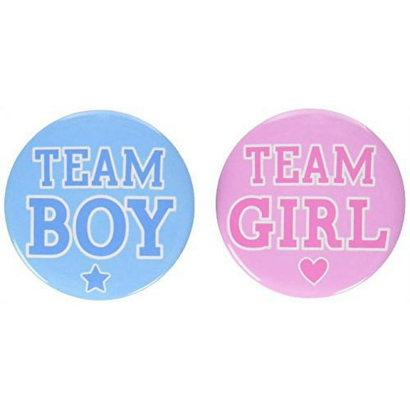 Amscan 396798 Party Supplies, Blue/Pink, 9"