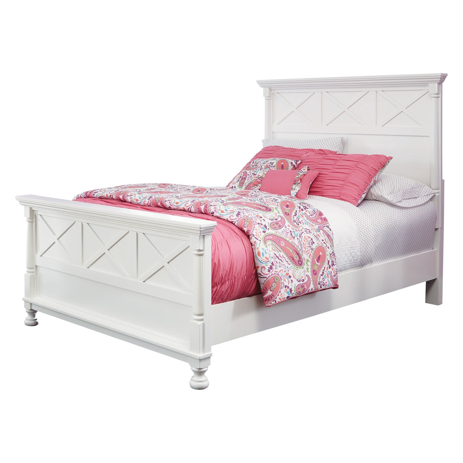 Kids' Furniture White Cottage Style Headboard Only Component Piece