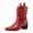 Red, variant on UngA Womens Cowboy Boots Women's Exquisite Embroidered Western Cowboy Boots Knee High Wide Calf for Fall Fashion Black,7