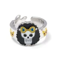 thumbnail image 3 of Anillo de Anime de una pieza, Luffy, Zoro, Sanji, Nami, Robin, Pirate, accesorios de Cosplay, dibujos animados, regalo para pareja, amigo, nuevo, 3 of 5