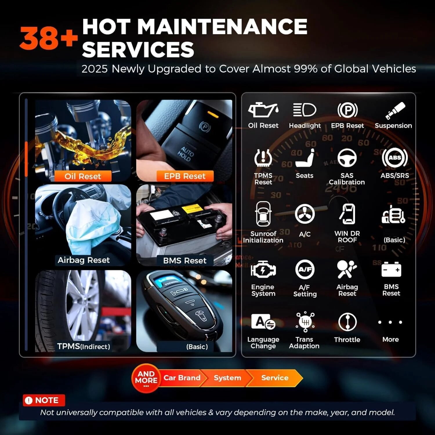 OTOFIX D1 LITE OBD2 Scanner Car Diagnostic Tool Bluetooth Wireless Bi-Directional Control OBD Automotive Scan Tool Active Test