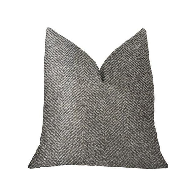 Nouvelle Vague Colline Marron Luxe Jeter Oreiller&44; 20 x 30 Po Reine