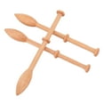 thumbnail image 1 of Lace Bobbin Sewing Tool, Wooden Lace Bobbin Safe 12pcs Fine Polished Compact Professional  for Gloves for Socks for Beginners for Sweaters, 1 of 7