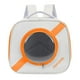 thumbnail image 3 of Bolsa para perros y gatos, mochila transportadora para mascotas, correa ajustable para el hombro, novedad, bolsa de transporte para actividades de Naranja, 3 of 9