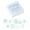 Blue, variant on Gradient Blue Color Sticky Notes,Strong Adhesive,Removable Multifunctional Memo Pad,2.76"×2.76",1PC,Light Blue