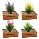 thumbnail image 1 of Planta de simulación de espigas de trigo sin macetas, suministros creativos de bricolaje, bolas de hierba, decoración de interiores, plantas verdes artificiales, 4 Uds., 1 of 5