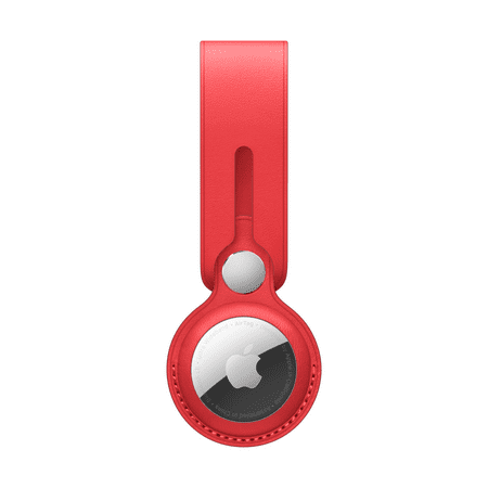 Apple AirTag Leather Loop - (PRODUCT)RED