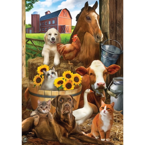 Briarwood Lane Garden Flag 12x18 For Outdoor The Gang's All Here Summer For Summer Garden Flag Flags For Outside
