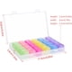 thumbnail image 2 of Small 28 Grids Diamond Box Clear Plastic Jewelry Craft Storage Container Diamond Painting Embroidery DIY Art Craft Accessory Organizer Case (Colorful), 2 of 5