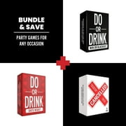 Do or Drink Blackout Tower Game Night Drinking Games for Adults with 54 Blocks and Challenges