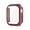 Wine Red For Apple Watch 41mm (Series 7), variant on ruhuadgb Screen Protector Impact Resistant Ultra Thin Tempered Glass Film Clear Smart Watch PC Hard Case for iWatch 7 41mm/45mm