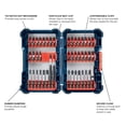 thumbnail image 2 of Set de destornilladores Bosch SDMS44 de 44 piezas Impact Tough con funda, 2 of 9