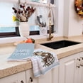 thumbnail image 7 of 2 Pack Fall Kitchen Towels Dish Towels, 16x24 Inch Seasonal Cloth Tea Towel Pumpkin Buffalo Plaid Thanksgiving Hand Towel Dishcloth Autumn Cloth Towel for Farmhouse Home Housewarming Gift, 7 of 7