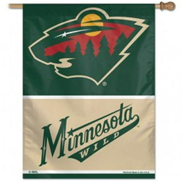 Minnesota Drapeau Sauvage 12x18 Style Jardin 2 Faces