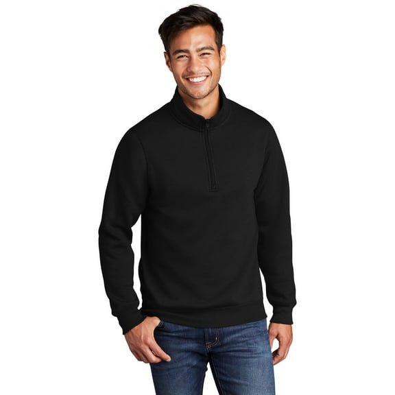 Port & Co PC78Q Core Fleece 1/4 Zip Pullover Sweatshirt
