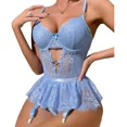 thumbnail image 1 of Pijama Sexy De Encaje Para Mujer Baby Doll Belleza Seducción, 1 of 7