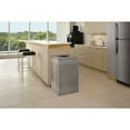 thumbnail image 4 of Designer Line Silhouettes Receptacle, Steel, 20gal, Silver Metallic, 4 of 5