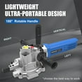 thumbnail image 3 of AZZUNO 1450W Electric Rebar Cutter Portable Cutting Saw Cutting up to 3/2In 4-40mm, 3 of 5