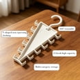 thumbnail image 5 of V-Shaped Multi Hook Clothes Hanger, Double Side Closet Storage Rack, Space Saving Multi-Functional Garment Hanger, Rotatable Vertical Clothes Storage Rack, Multipurpose Closet Organizer 5Pcs, 5 of 9